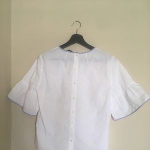 JCREW white blouse